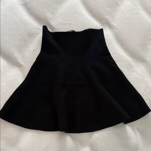 Zara Black Skater Skirt